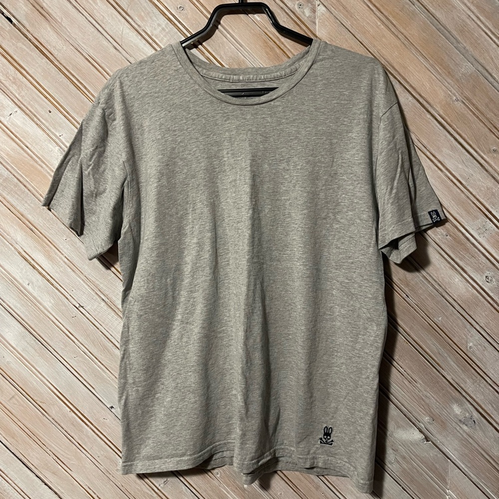 Psycho Bunny Gray Short Sleeve Tee